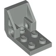 Bracket 3 x 2 - 2 x 2 [aka Space Seat] / Light Gray