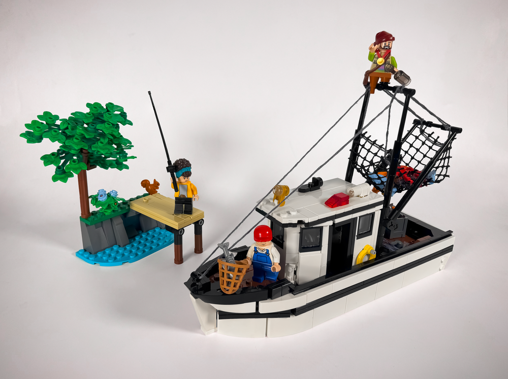 Lego Shrimp Boat Shenanigans