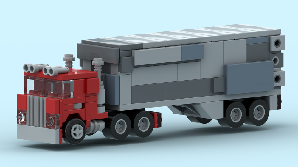 Lego 1980's Semi Truck!