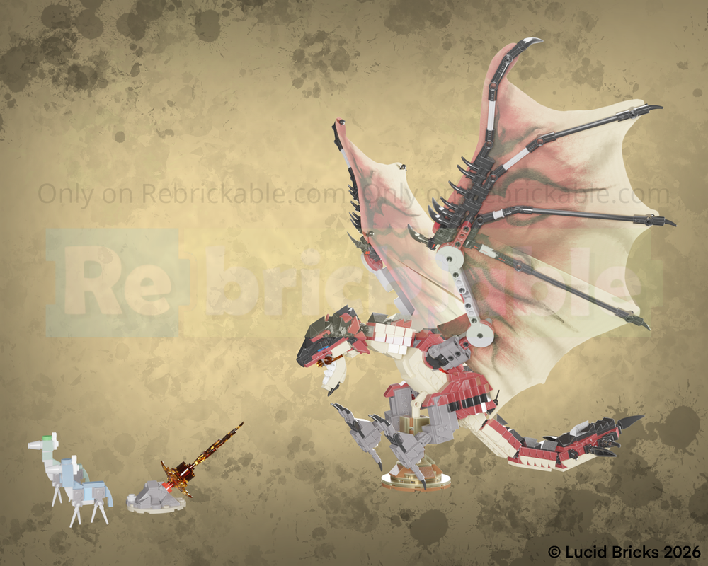 Lego Rathalos - King Of The Skies