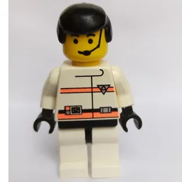 Res-Q Man, Black Hair, Headset