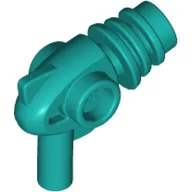 Weapon Gun Ray / Sci Fi - Rounded Heat Diffusers / Dark Turquoise
