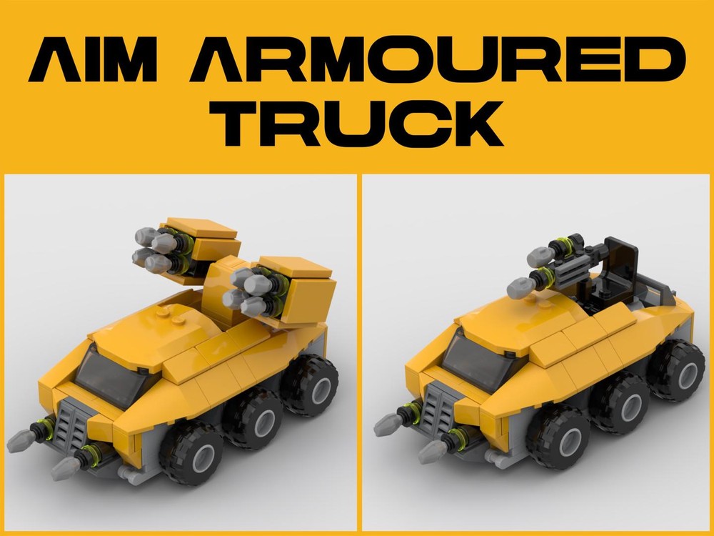Lego AIM Armoured Truck