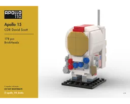 Apollo 15 David Scott BrickHeadz