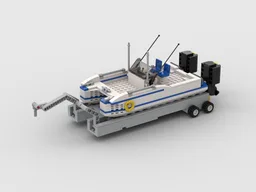 Twin hull boat with trailer!