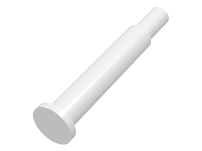 Lego Train Wheel / Propeller Pin / White