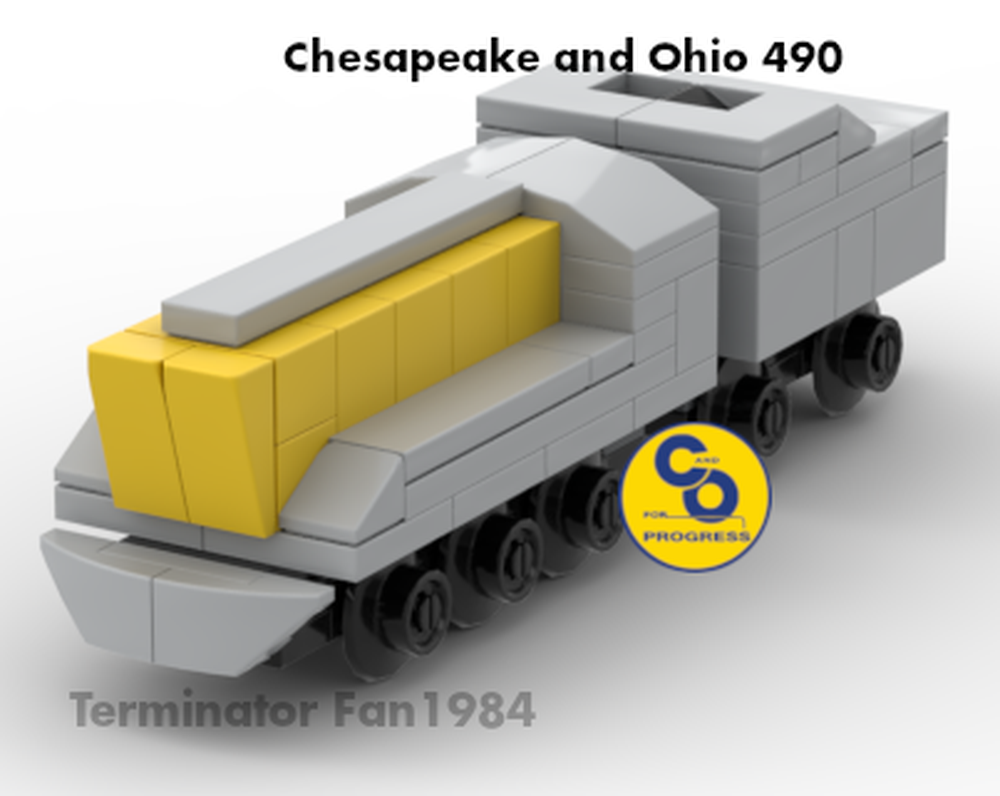 Lego Mini Chesapeake and Ohio 490