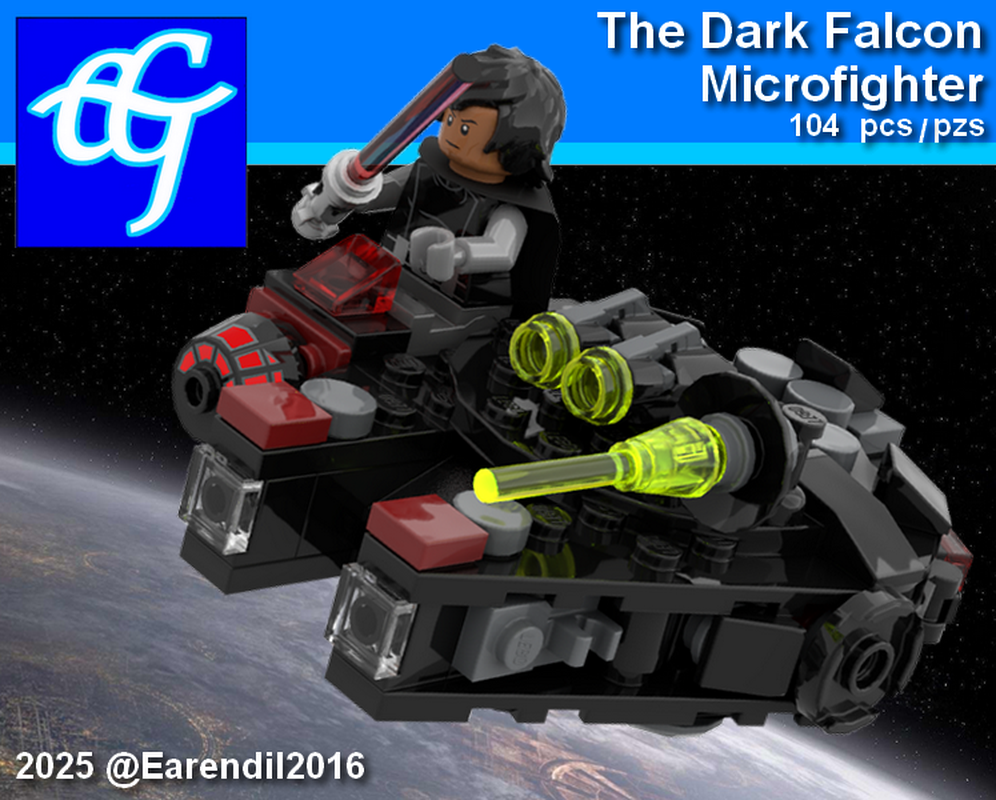 Lego The Dark Falcon Microfighter