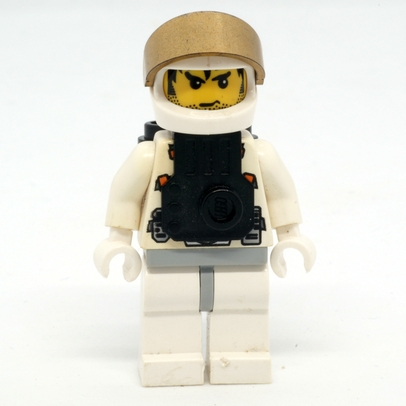 Lego Mars Astronaut, Stubble, Printed Hair, Jet Pack
