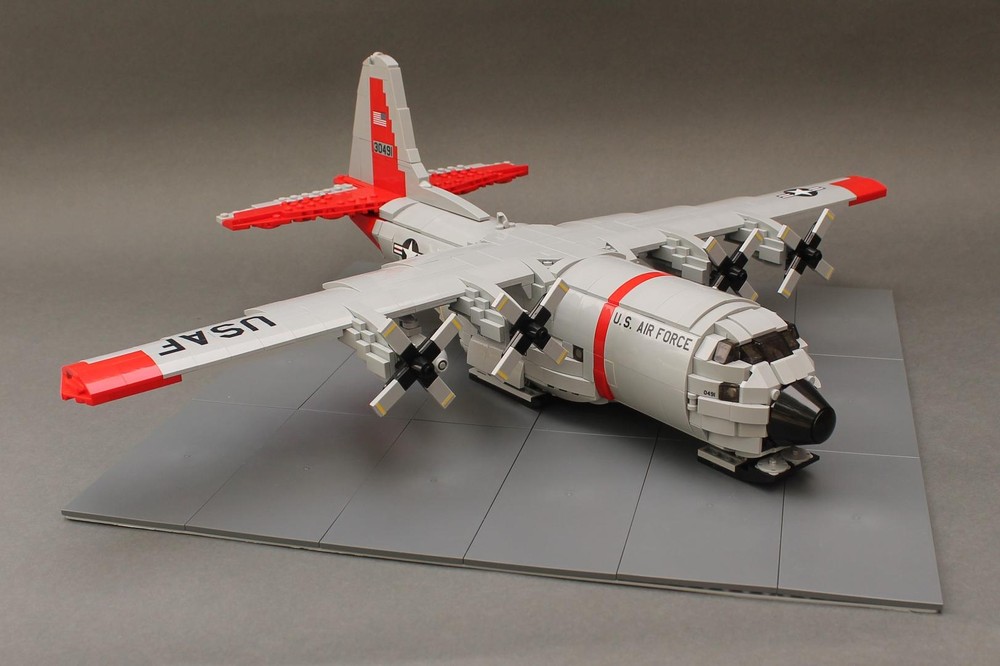 Lego LC-130H Ski-Bird Hercules (NY Air National Guard)
