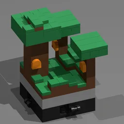 micro biomes: jungle forest