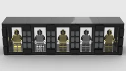 Minifigure Display Case (Stackable)