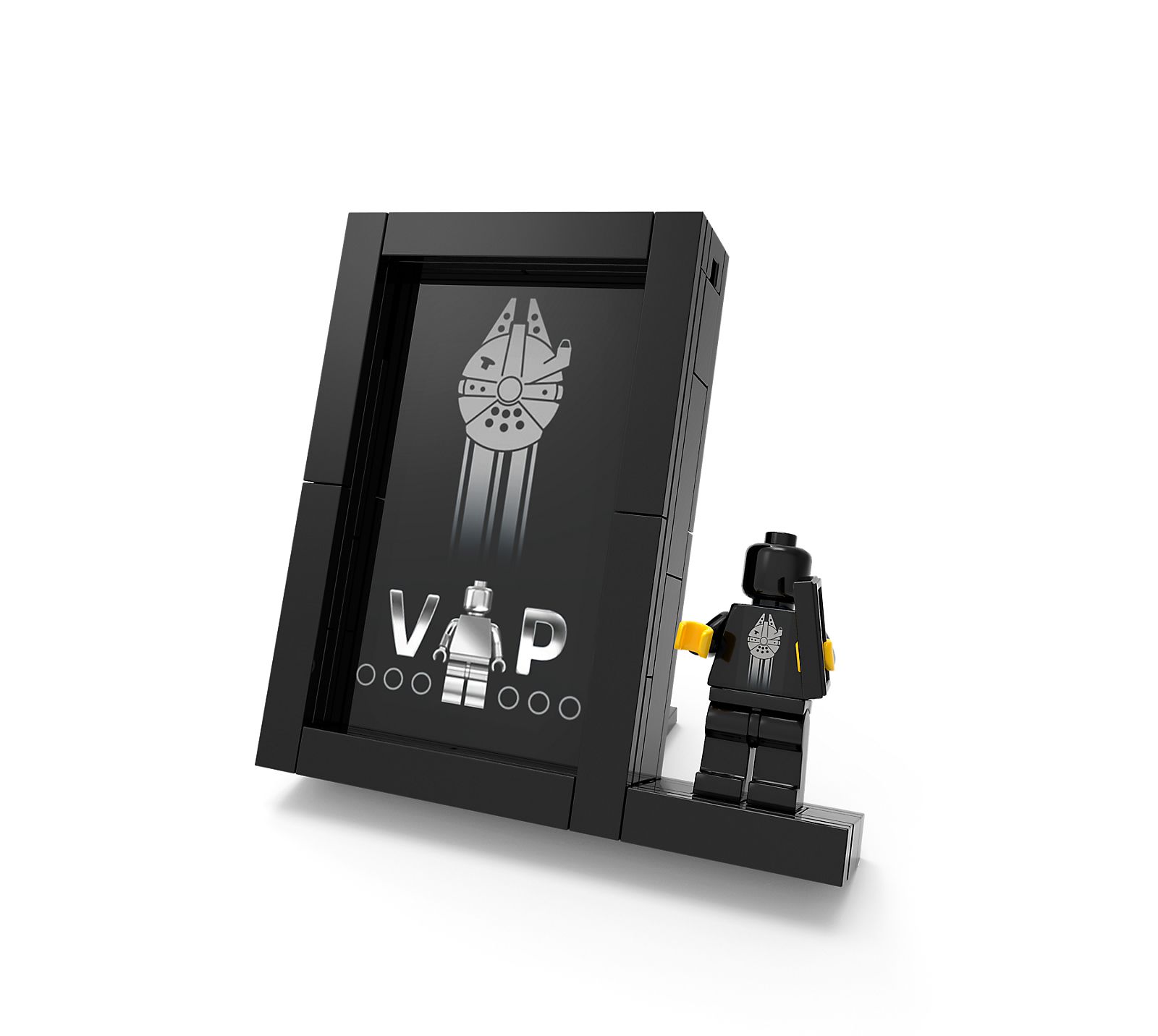 Lego Black VIP Frame (Card Display)