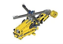 Tracked War Helicopter