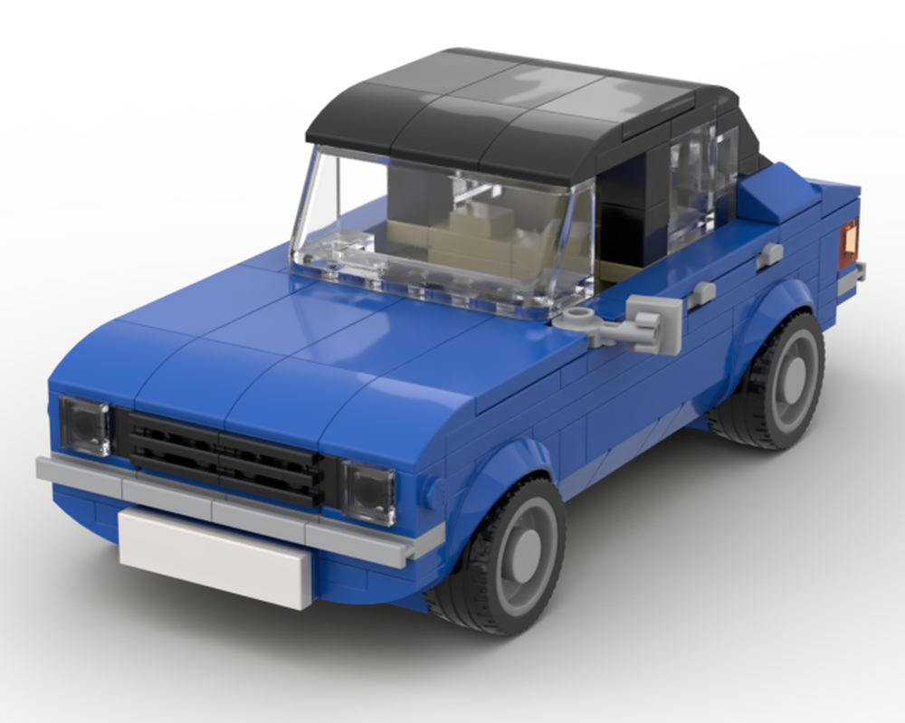 Lego 1977 Ford Escort mk2 ghia (8 wide)