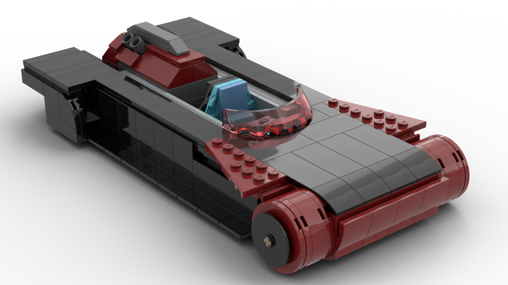 Lego Red Visor Car