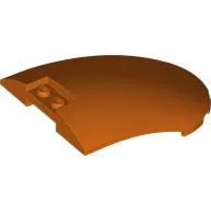 Windscreen 6 x 8 x 2 Curved / Reddish Orange