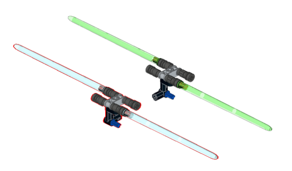 Lego Grievous Spinning Saber