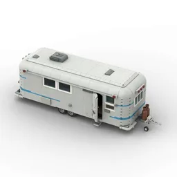 Classic American Camping Trailer
