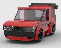 RED RALLY CAR