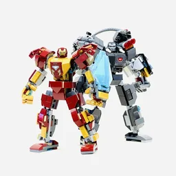 War Machine Mech Armor - 76277 + 60428