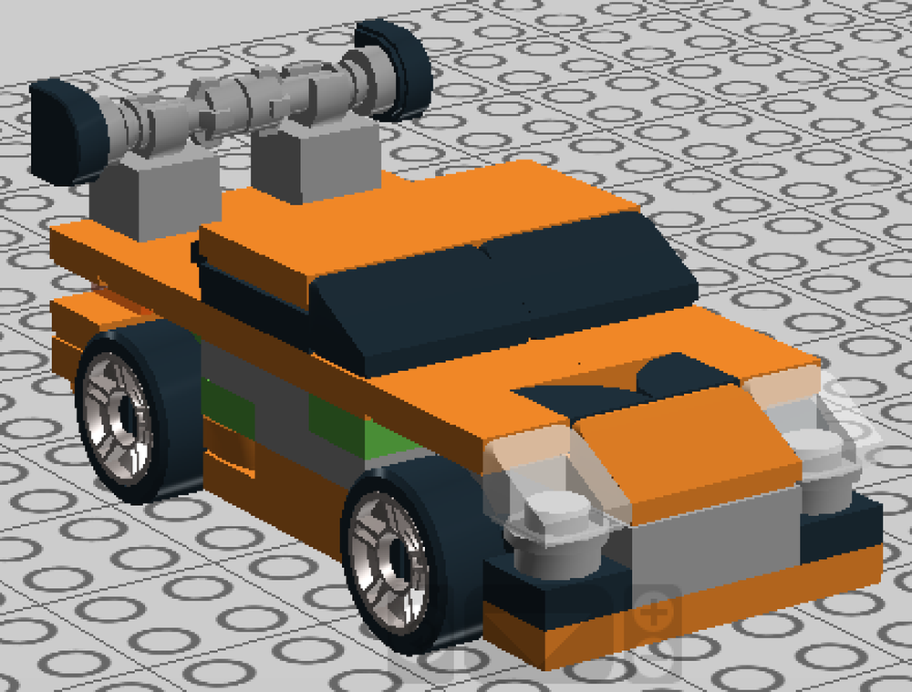 Lego 1993 Brian's Toyota Supra Mk4 F&F
