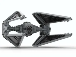 Lego SW MOC Imperial TIE Interceptor instruction.Only PDF. Updated