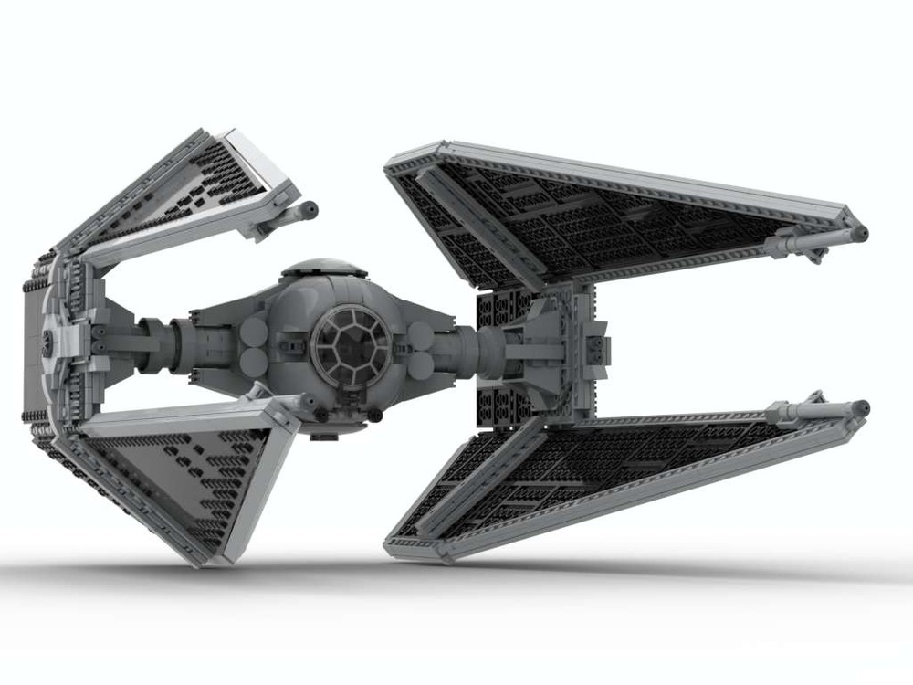 Lego SW MOC Imperial TIE Interceptor instruction.Only PDF. Updated