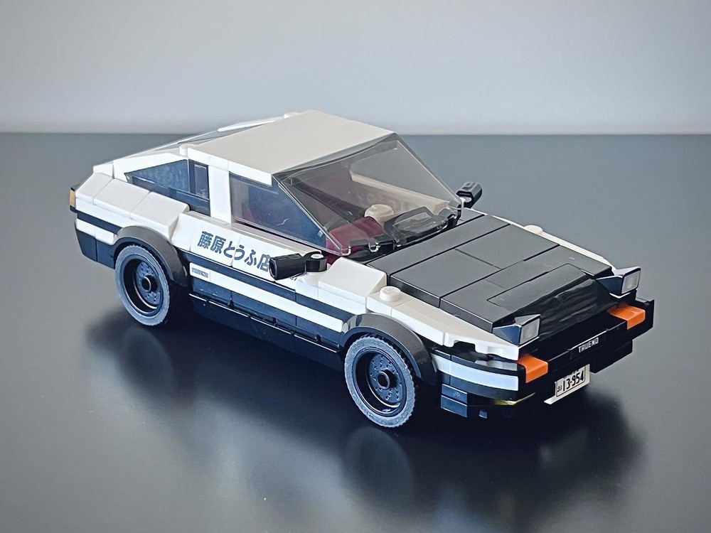 Lego Toyota AE86 Sprinter Trueno from Initial D