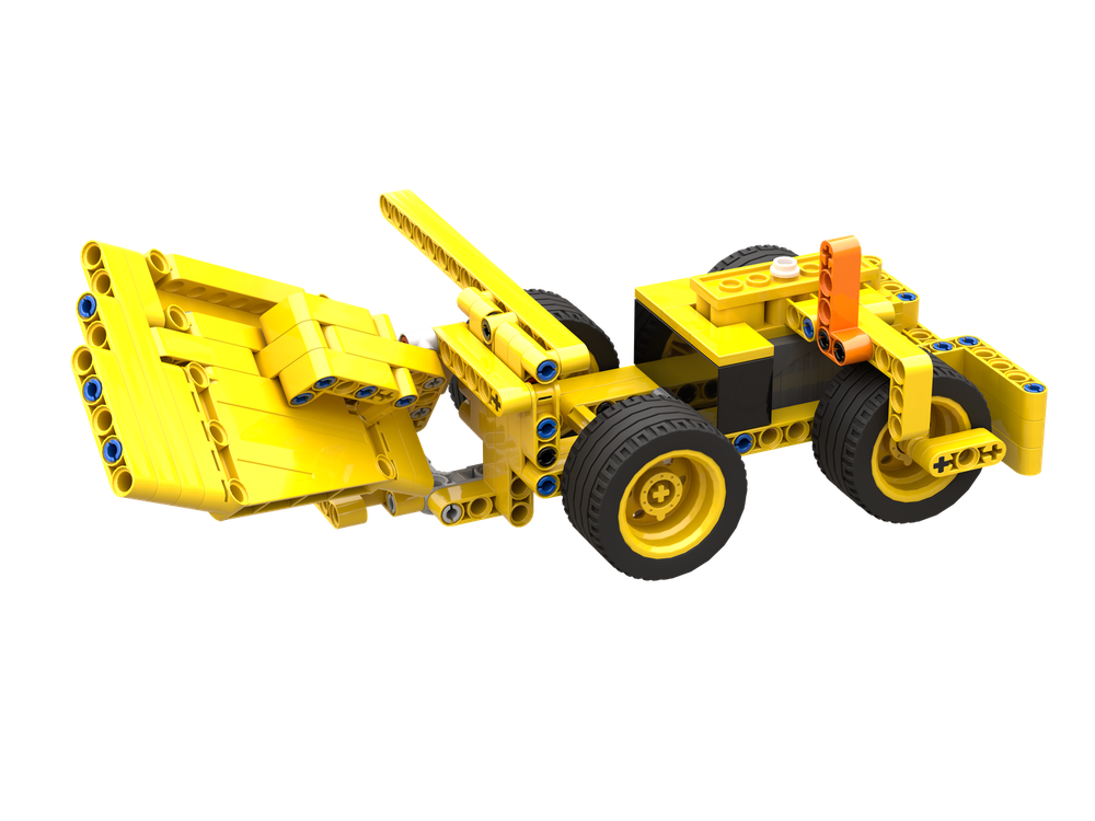 Lego High Blocks FLL Masterpiece Yellow Car