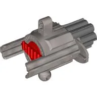 Launcher, Large Figure Weapon Cannon, Cordak Blaster / Pearl Light Gray