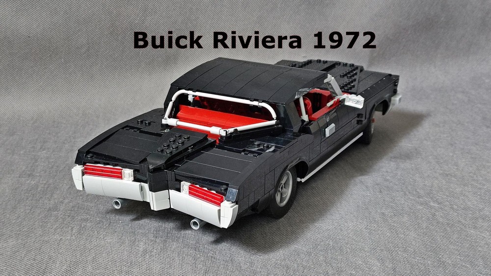 Lego Buick Riviera 1972 Boattail (over 500 parts from Camaro 10304)
