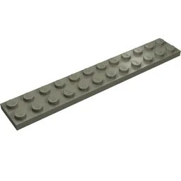 Plate 2 x 12 / Dark Gray