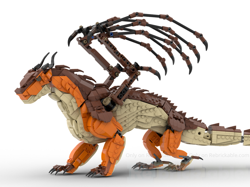 Lego MudWing (Wings of Fire)