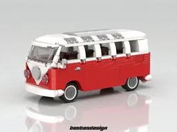 Volkswagen Transporter T1 Samba (red)