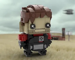 Cassian Andor Pilot Brickheadz