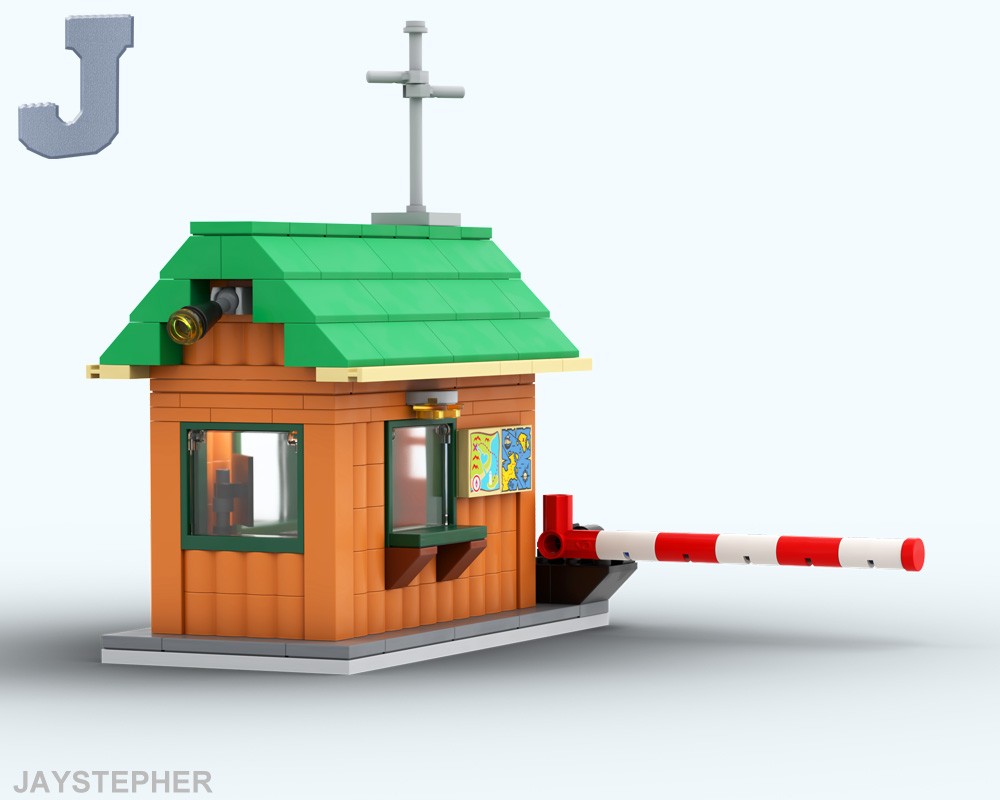 Lego Campground Registration Booth