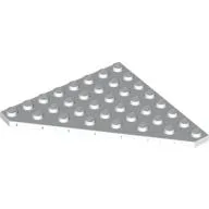 Wedge Plate 8 x 8 Cut Corner / White