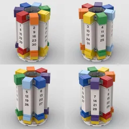 Everyday is Awesome - Round Calendar