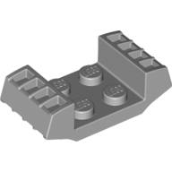 Lego Plate Special 2 x 2 with Grills / Light Bluish Gray