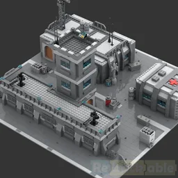 Modular Coruscant defense grounds