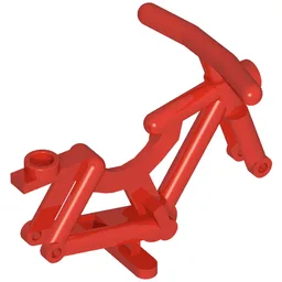 Bicycle Frame [Solid Stud] / Red