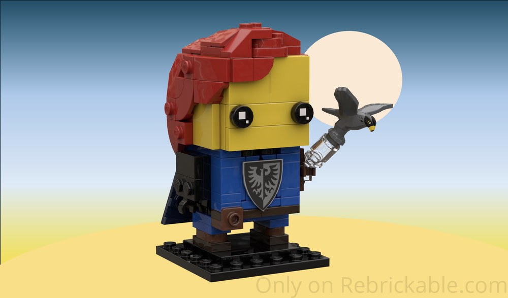 Lego Black falcon's falconer Brickheadz