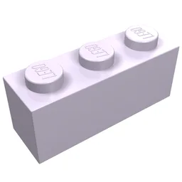 Brick 1 x 3 / Lavender
