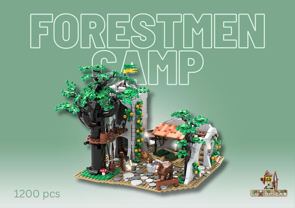 Lego Forest Men's Camp