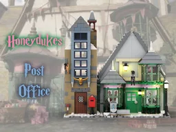 Hogsmeade Village: Honeydukes and Post Office (Rework)