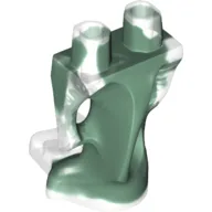 Lower Body, Ghost with Marbled Sand Green Pattern / Trans-Clear