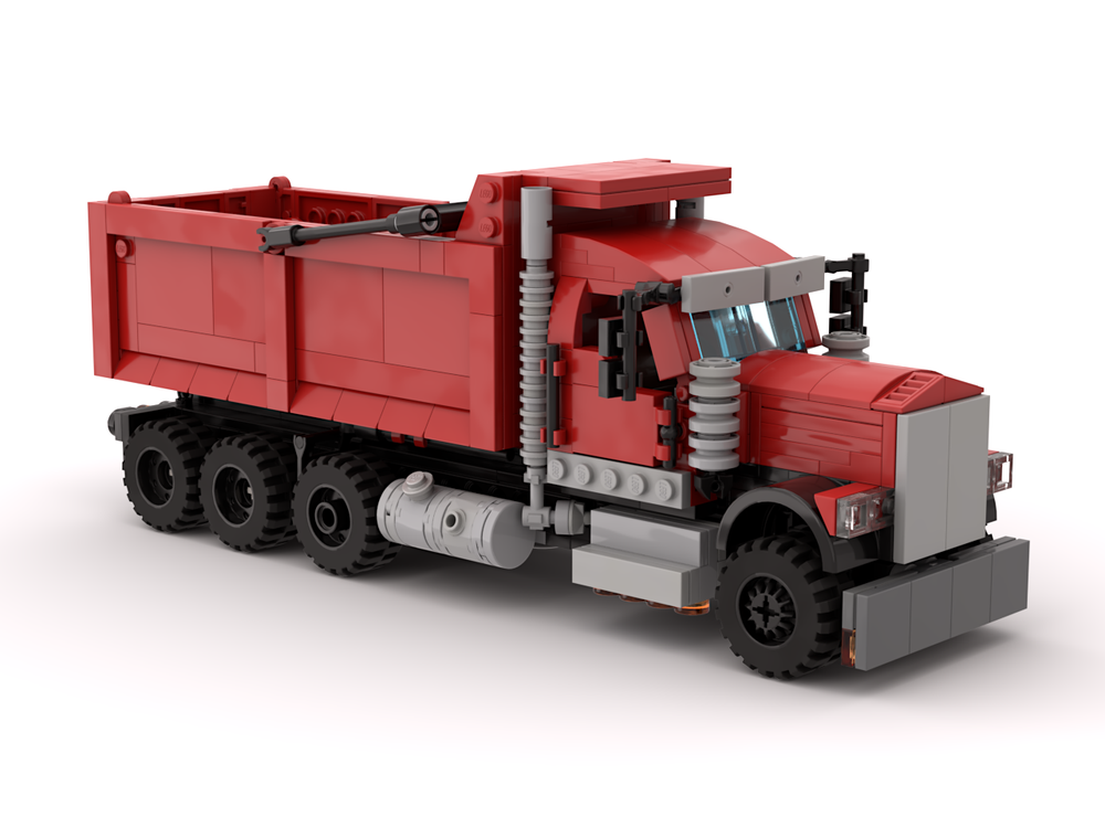 Lego Kenworth W900 Dump Truck