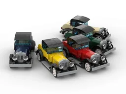 Built Tough Model A - Set of Five Colors