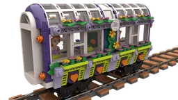 Mia's Botanical Rail Car